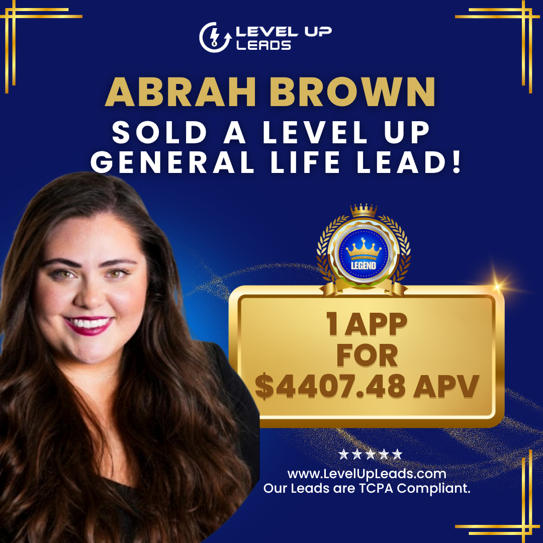 Level Up Leads agent win 5